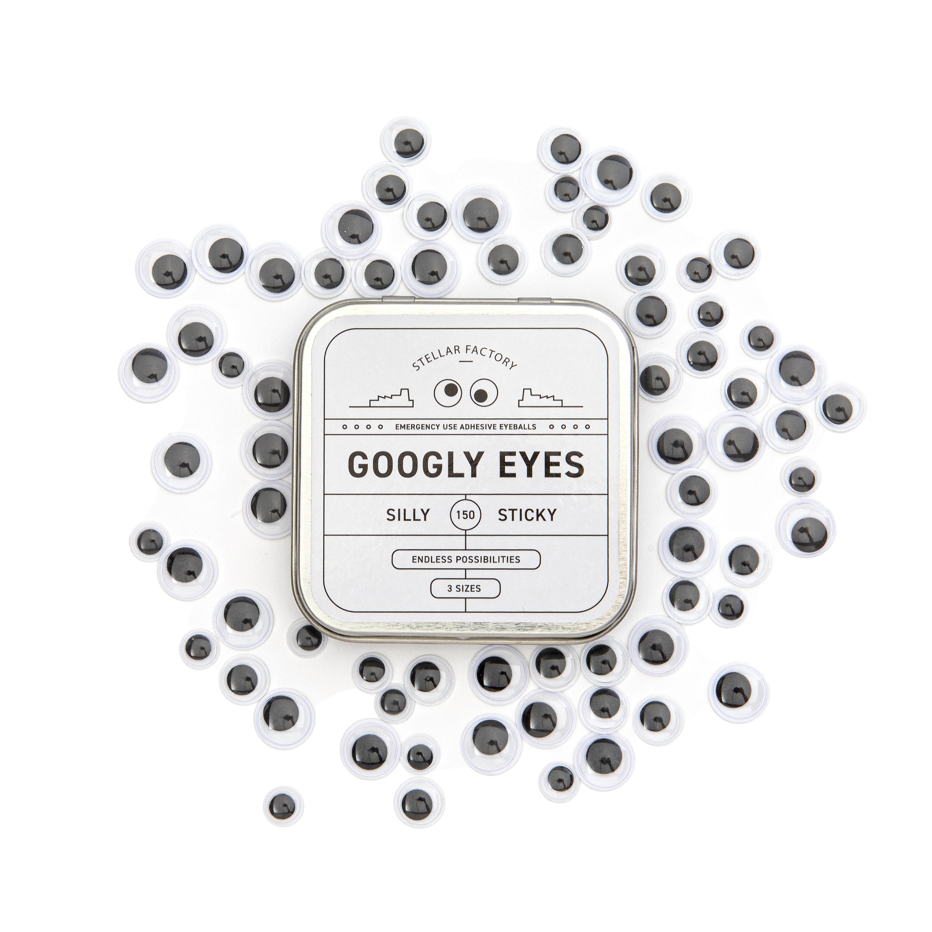 goggle eyes Googly Eyes: Emergency Adhesive Eyeballs Kit