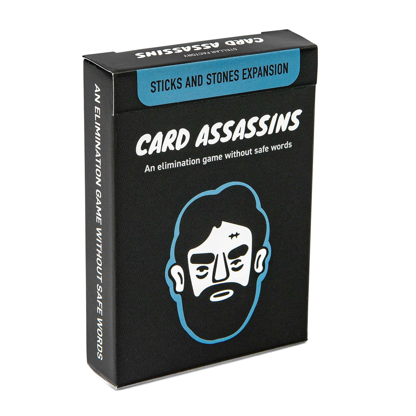 Front of Packaging for Card Assassins Expansion Deck