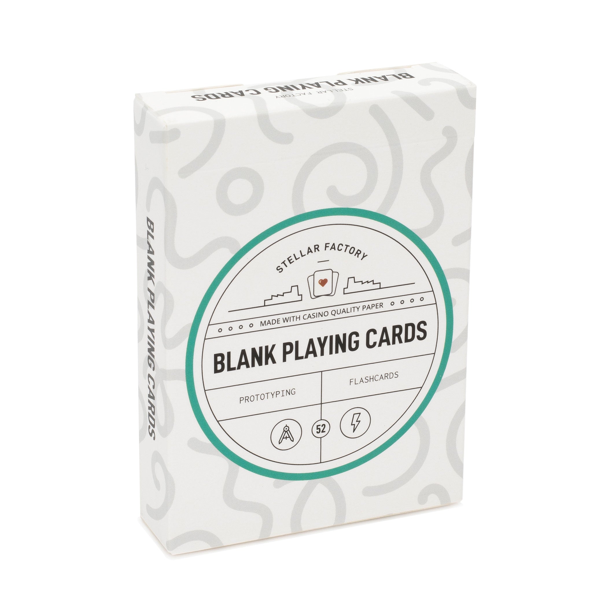 Plain Blank Playing Cards Deck