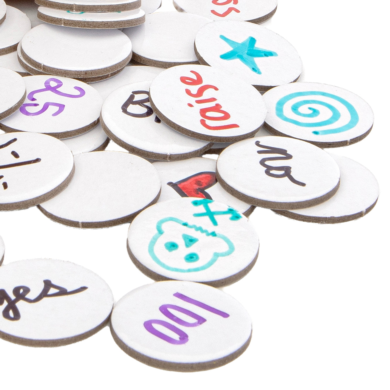 Dry Erase Tokens