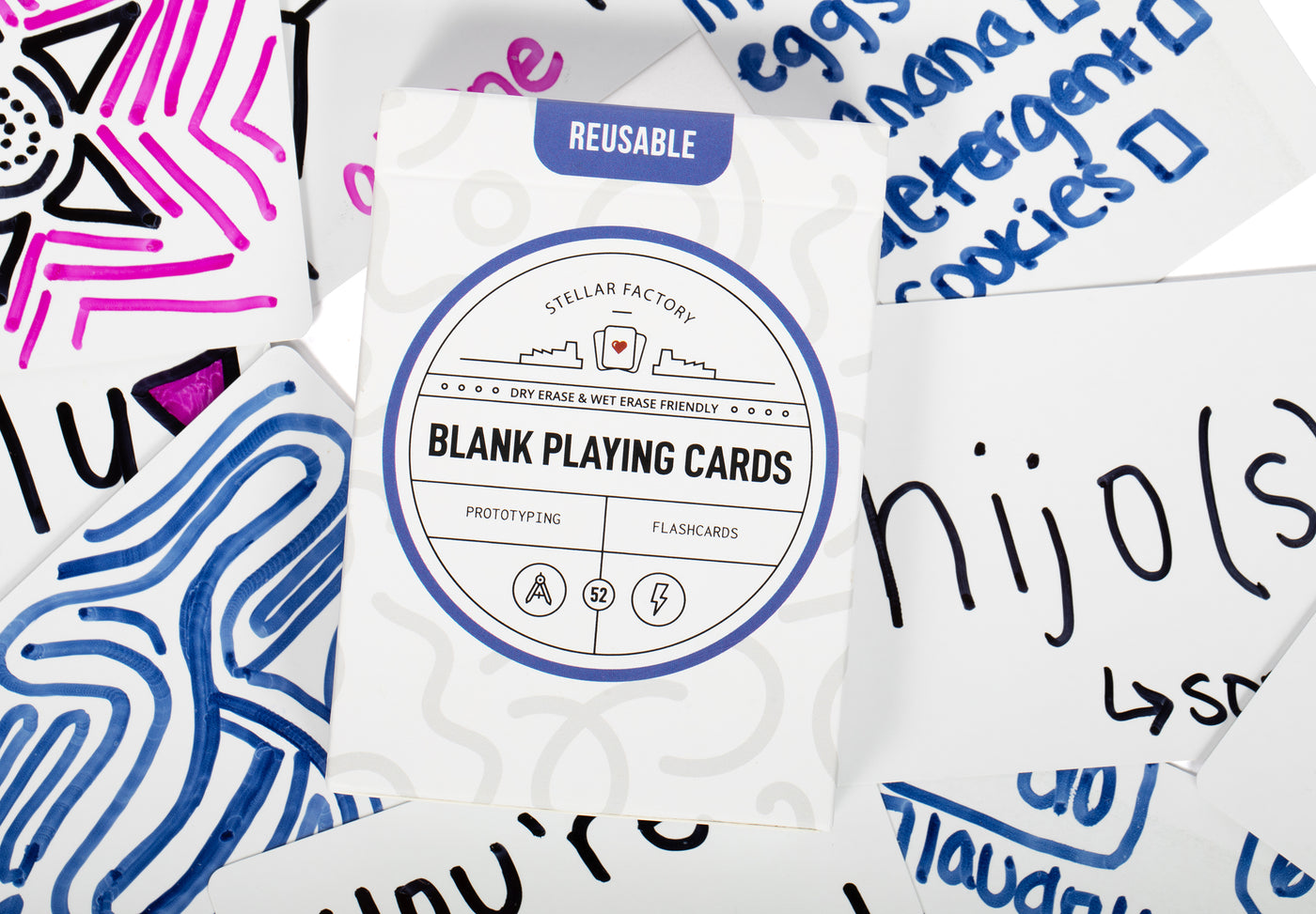 Reusable Blank Playing Cards – Stellar Factory