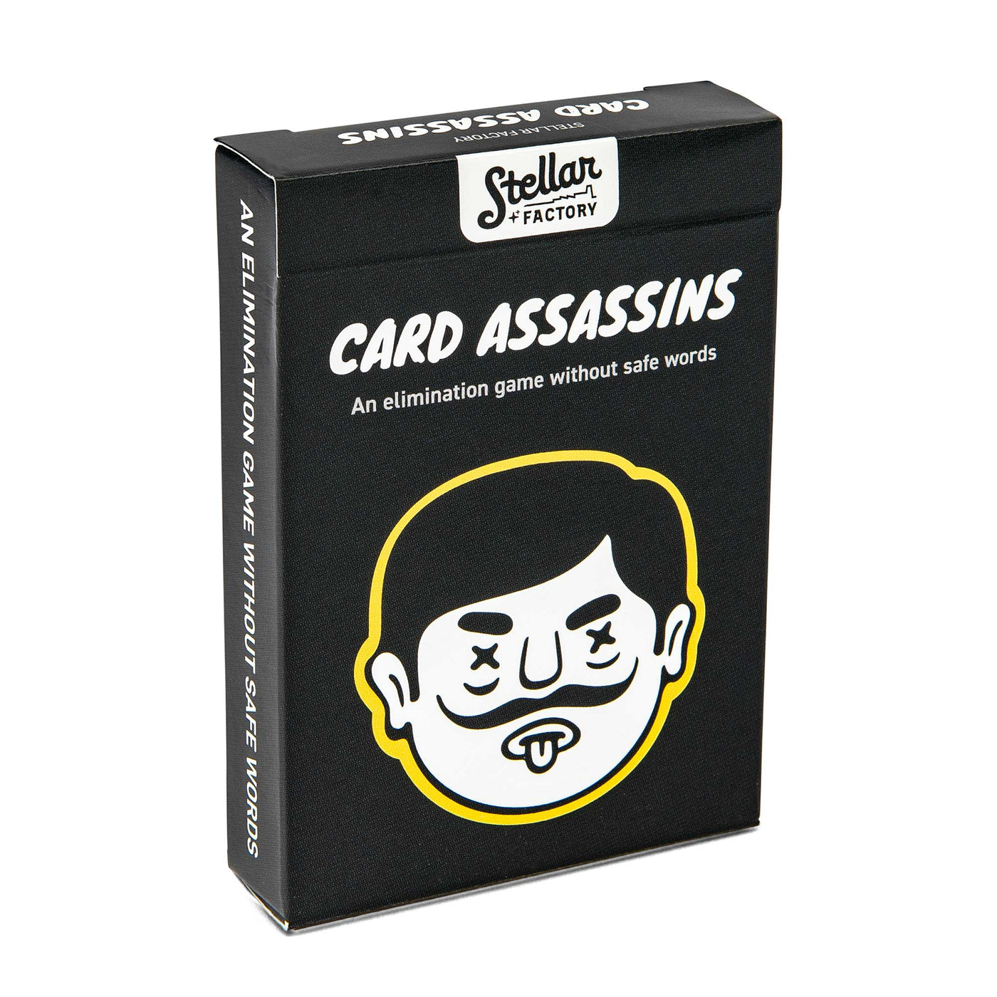 Front of Packaging for Card Assassins