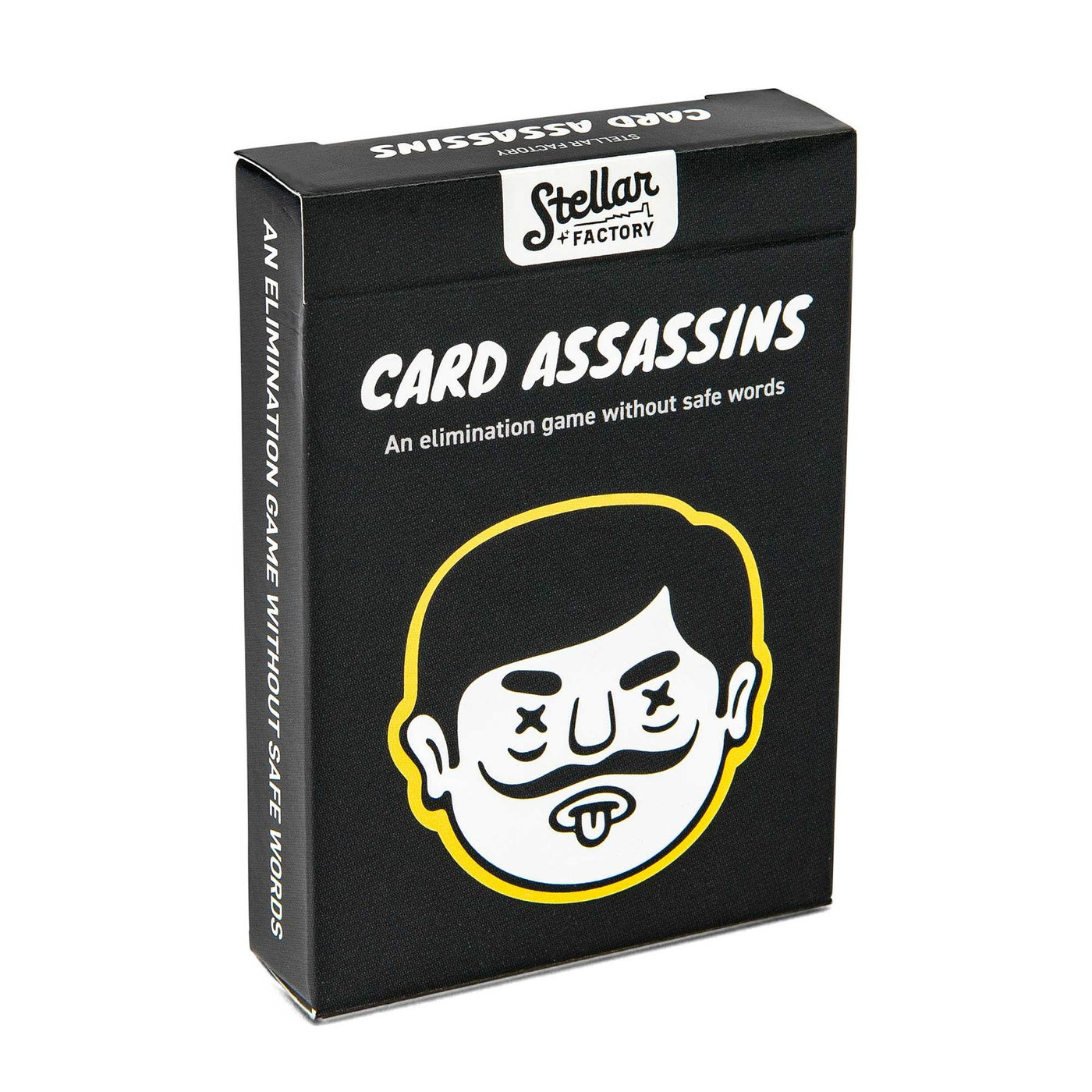 Front of Packaging for Card Assassins Game