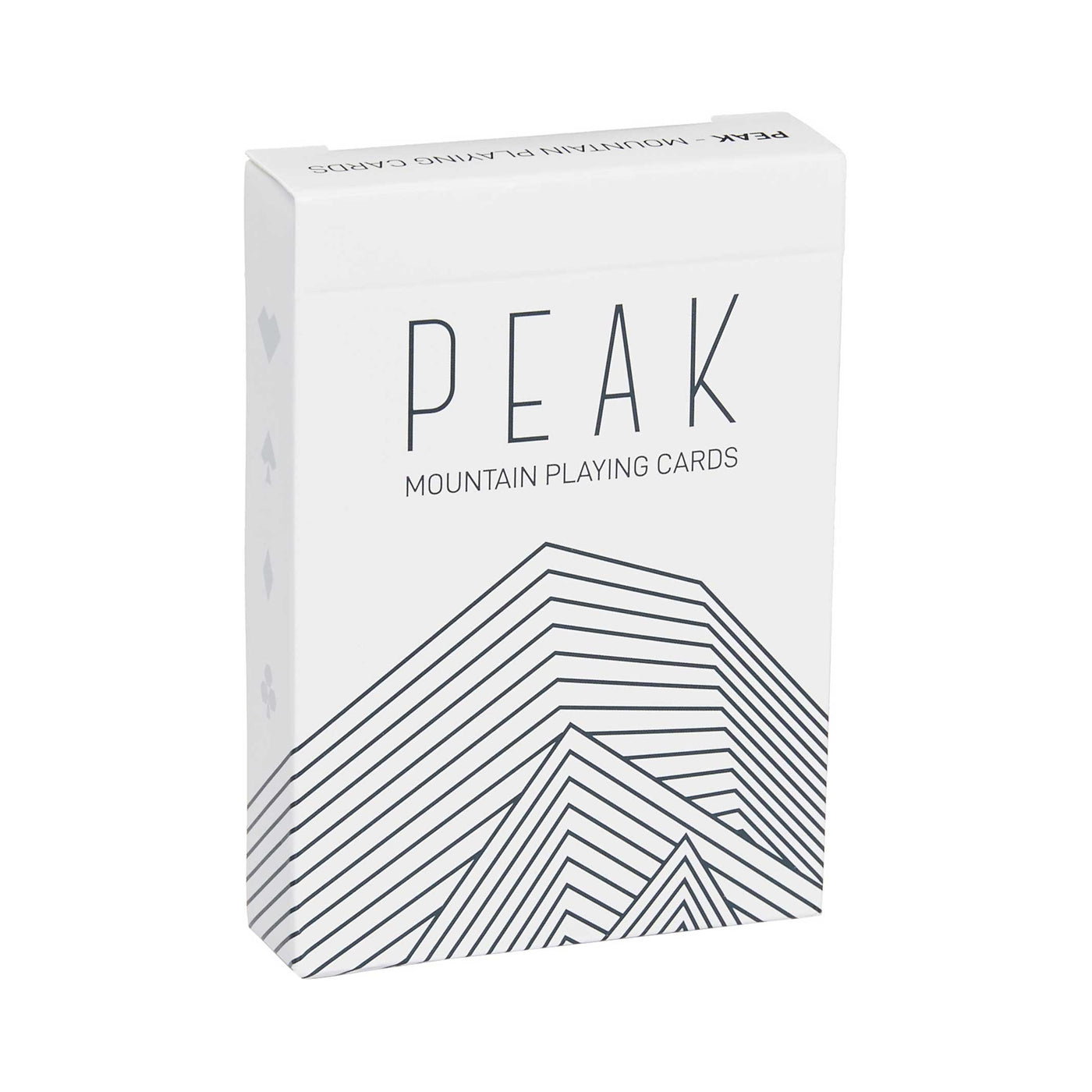 Front of Peak Playing Cards Packaging