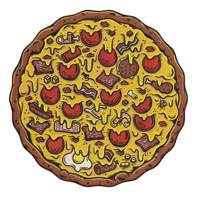 Image of Pizza Puzzle Meat Lovers Graphic