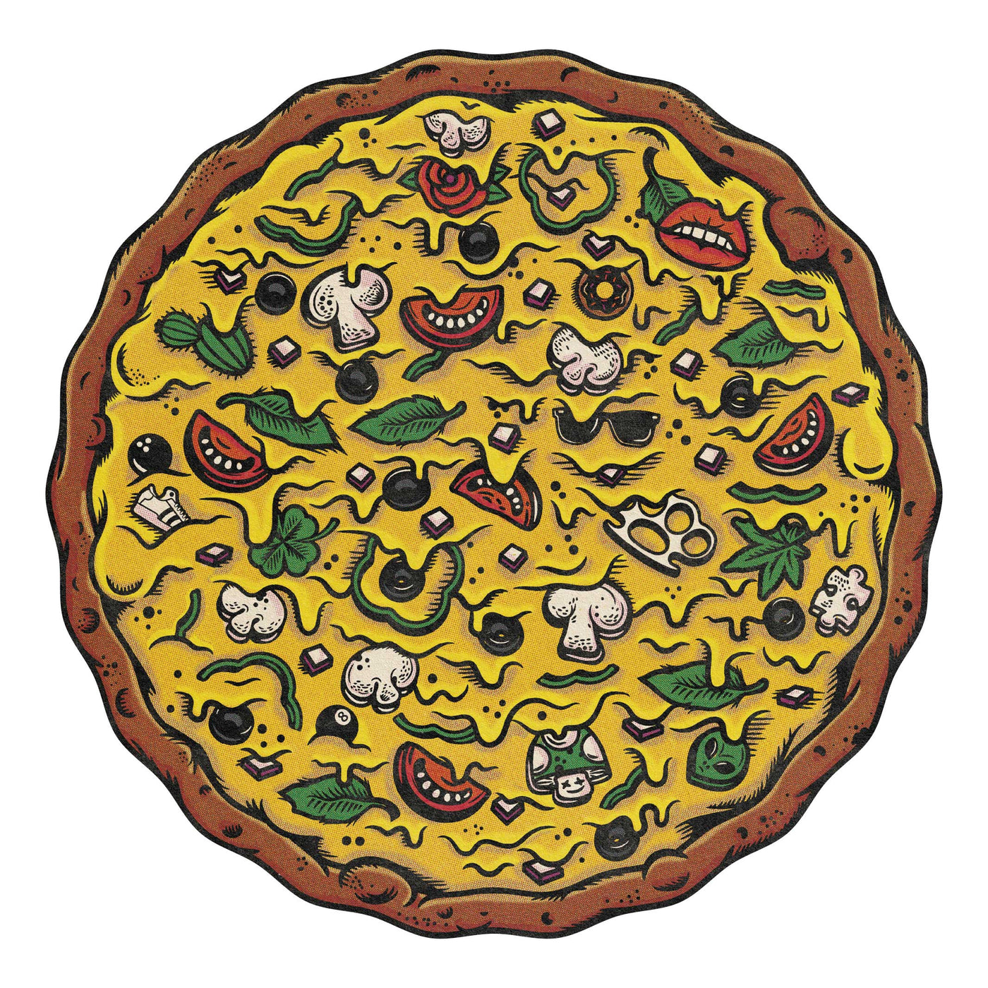 Graphic for Veggie Supreme Pizza Puzzle