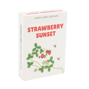 Front of Packaging for Strawberry Sunset game
