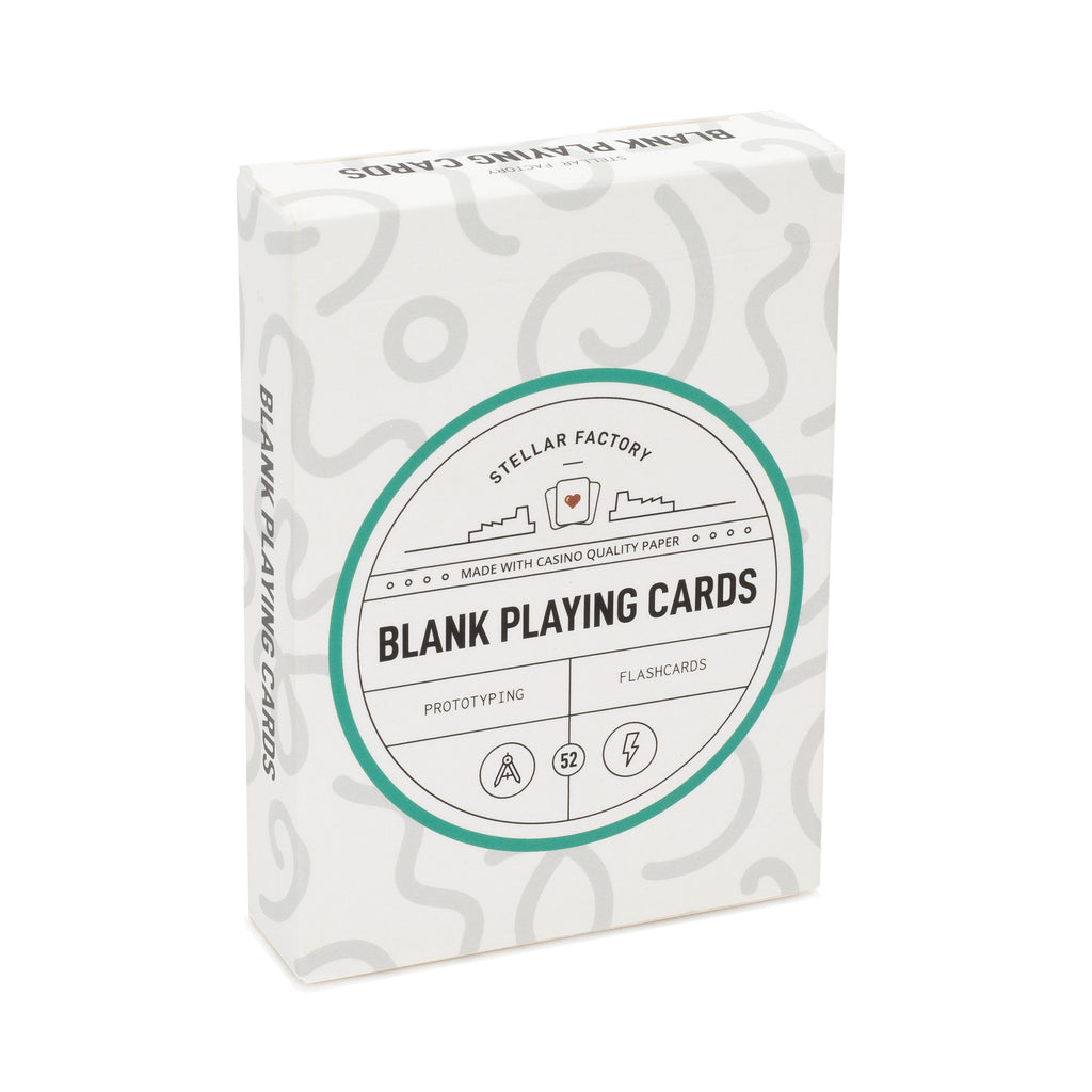 Blank Playing Cards Blank Playing Cards
